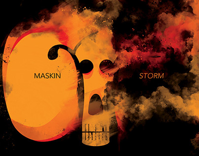 "Maskin - Storm" Albumcover artwork
