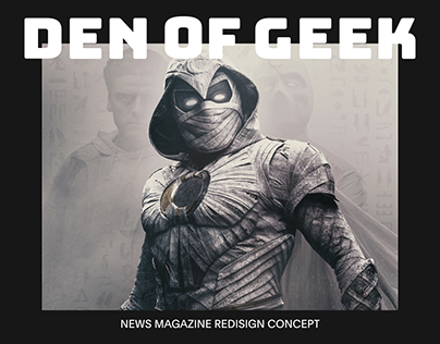 DEN OF GEEK | news website redesign