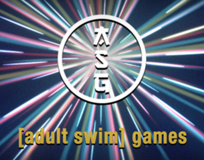 Toho-Inspired Logo for [adult swim] games