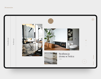 Kosecka Interior Design portoflio | website & logo