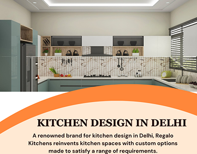 Kitchen Design In Delhi | Regalo Kitchens