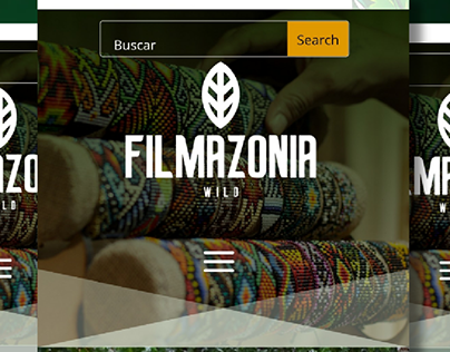 Diseño web para FILMAZONIA