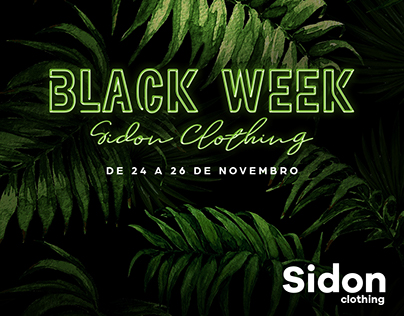 Black Week I Sidon Clothing
