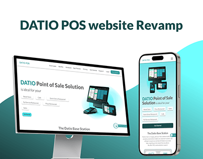 Datio POS website landing page Revamp