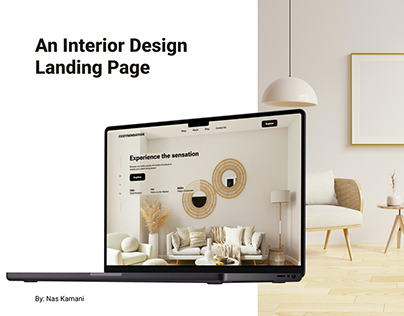 Interior Design Landing Page