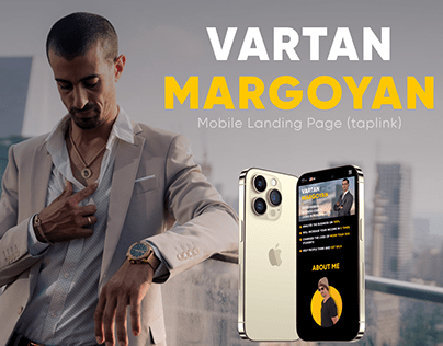 Business Coach Vartan Margoyan | Landing Page, Taplink