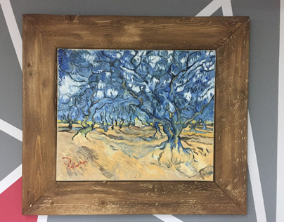 Vincent Van Gogh “olive trees”
