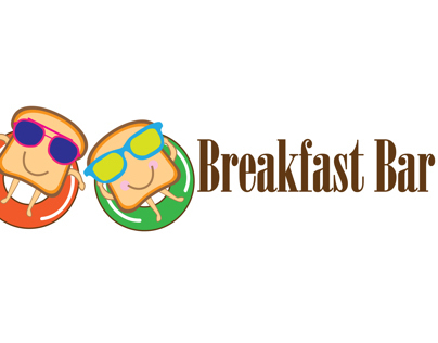 Toast Breakfast Bar Outdoor Banner Design
