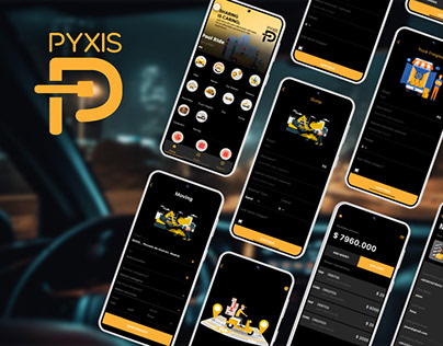 PYXIS CUSTOMER APP UI & Screenshots For Play Store