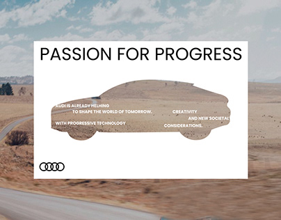 Audi Website — UX/UI Concept