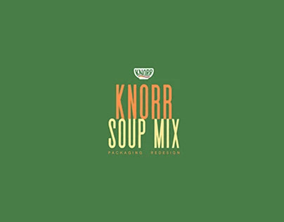 Packaging Redesign: Knorr Soup Mix