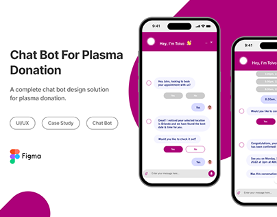 Case study - Chat Bot for Plazma Donation