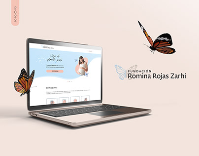 Landing page-Fundación Romina Rojas Zarhi
