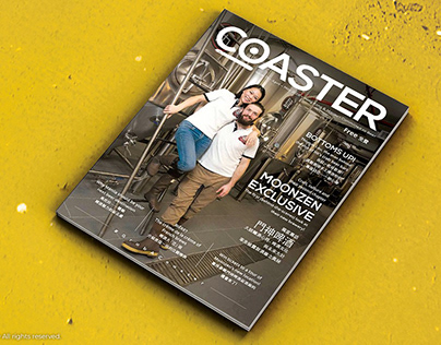 Coaster Magazine Brand Identity Design