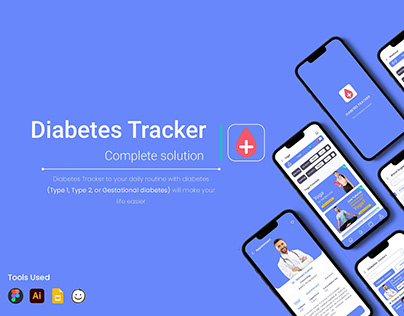 Diabetes Tracker | Mobile App | UX & UI Case Study