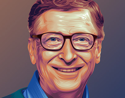 Bill Gates Vector art