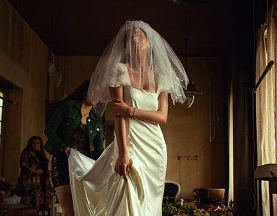 Bridal editorial shoot