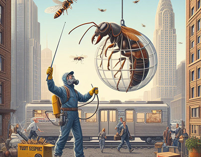Pest control Realistic image 4