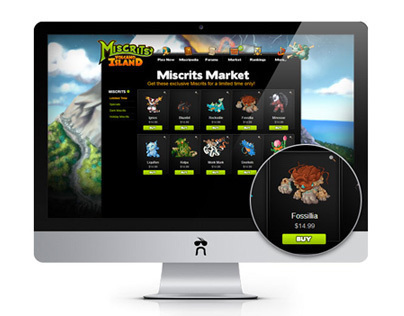 Miscrits.com Market