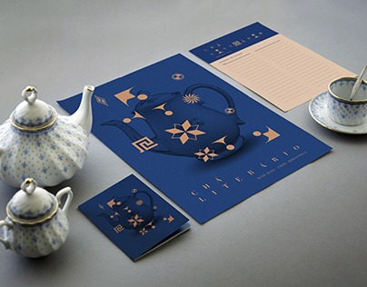 Chá Literário — Visual Identity