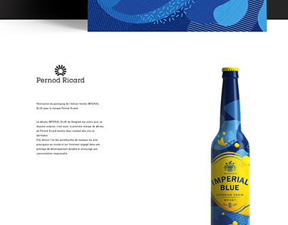 packaging - IMPERIAL BLUE