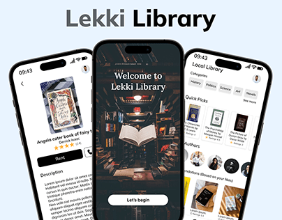 Local library app