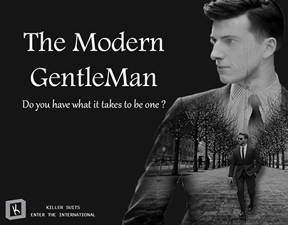 Gentle man suits campaign