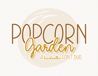 Popcorn Garden - Free Font