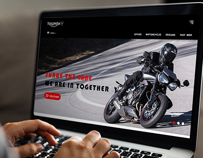 Triumph Motorcycles Web Design