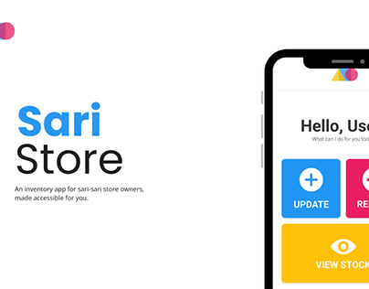 Sari Store — Inventory Mobile App UI Design