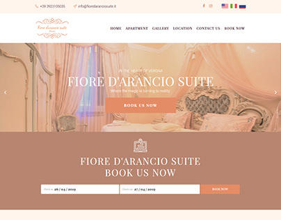 Fiore D'arancio Suite Weebly Website