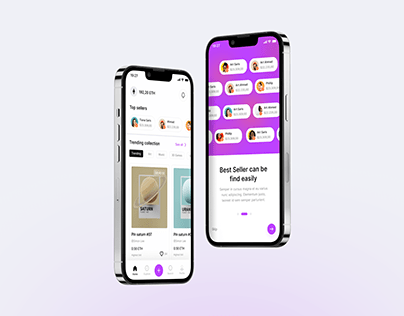 Neoft - Nft Marketplace Mobile App UI kit