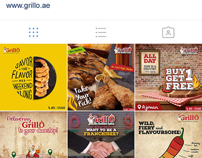 GRILLO Arabia - Social Media