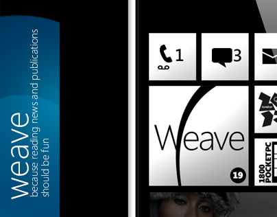 Weave News Reader - Windows Phone App