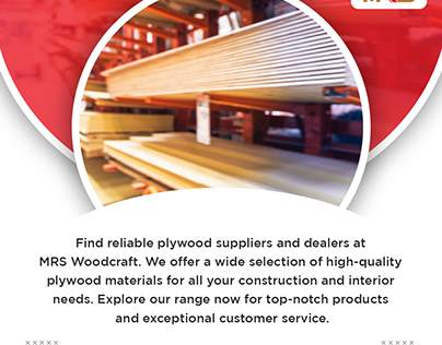 Trusted Plywood Supplier & Dealers - MRS Woodcraft