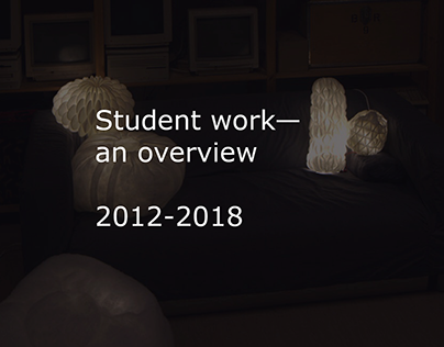 Student work | An overview