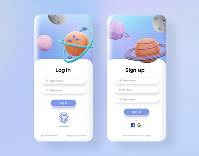 Daily UI Challenge | Sign Up Form