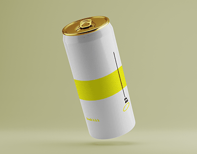 Conceptual solution for packaging non-alcoholic drinks