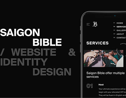 Saigon Bible: Website & Identity Design
