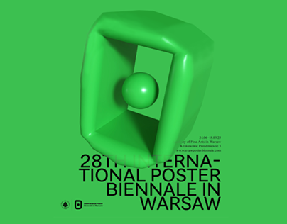 ''THE 28TH INTERNATIONAL POSTER BIENNALE'' IN WARSAW