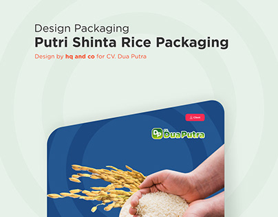 Design Rice Packaging Putri Shinta