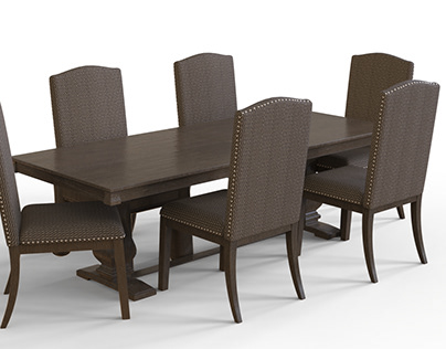 Dining Table Set 6 Piece