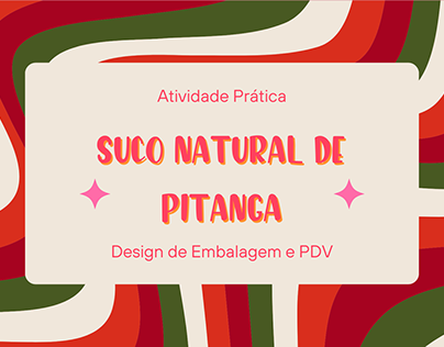 Design de Embalagem - Suco de Pitanga