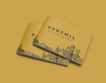 Harshil Associates Brochure Design