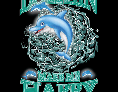 Dolphin T- Shirt Cover