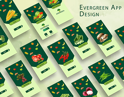 Project thumbnail - Evergreen App Design