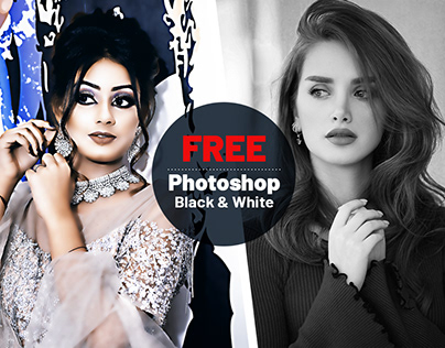 Free Photoshop Black & White Actions