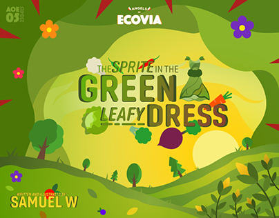 The Sprite in the Green Leafy Dress – Angels of Ecovia