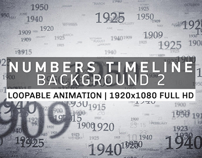 Numbers Timeline Background 2
