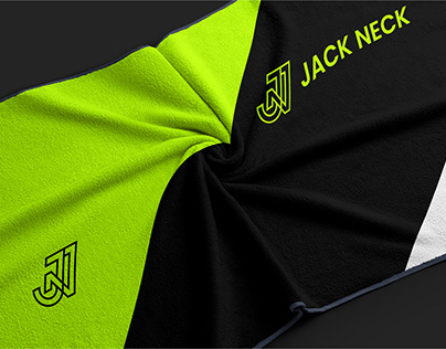 Jack Neck, J and N Letter Fitness Logo Branding